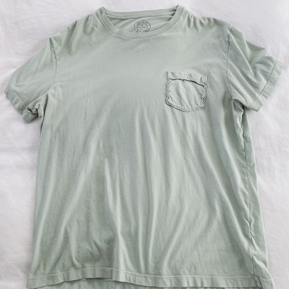 J. Crew / Mint Green Pocket Tee - Picture 4 of 7